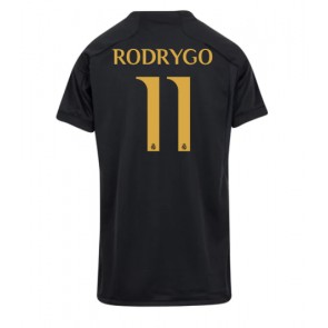 Real Madrid Rodrygo Goes #11 Replika Tredjetrøje Dame 2023-24 Kortærmet